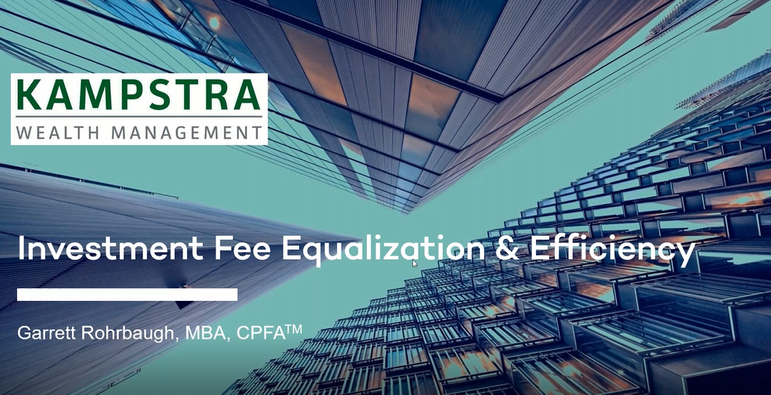 Investment Fee Equalization and Efficiency